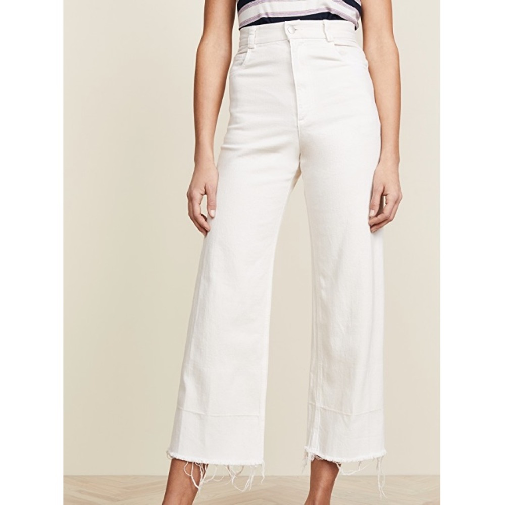 Rachel Comey Legion Pants Jeans White size 4